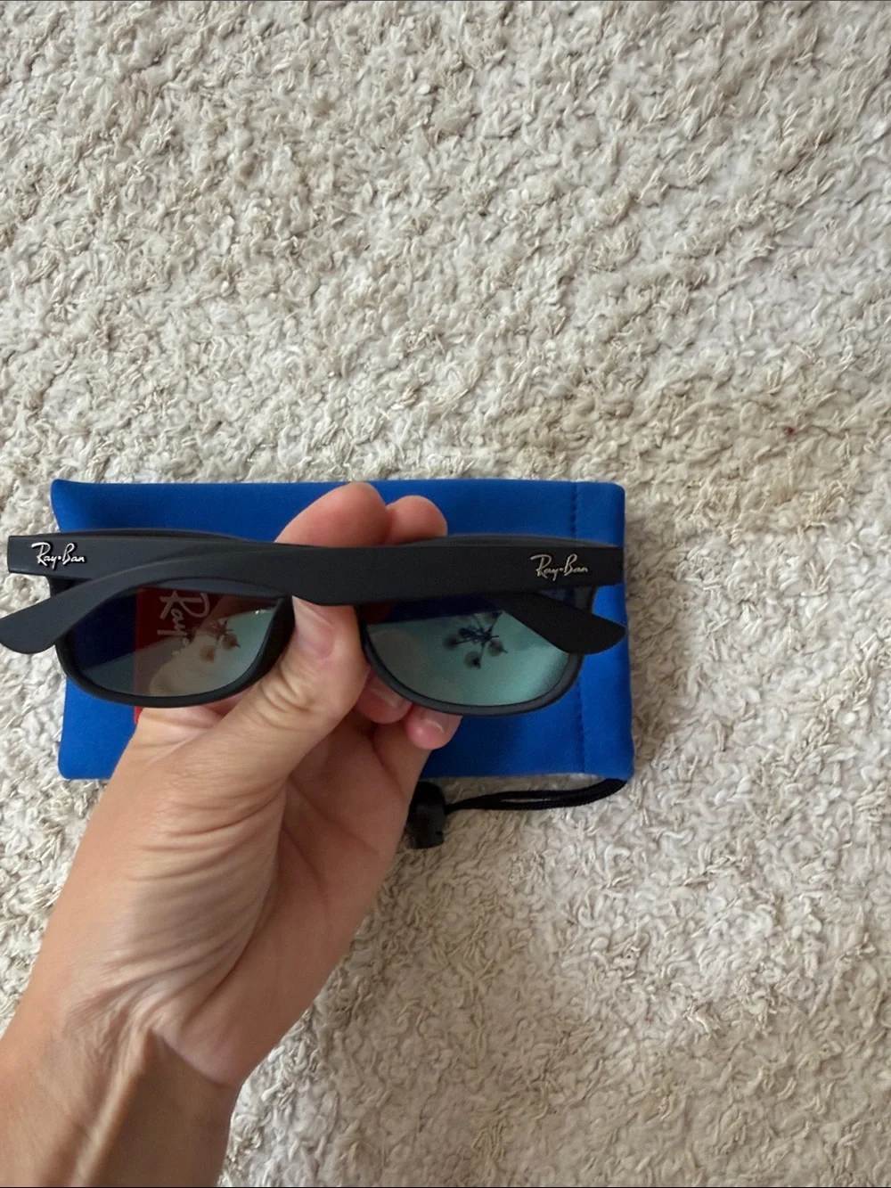 Ray-Ban kids Blue Mirror Sunglasses